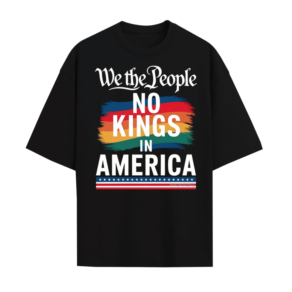 We The People No Kings In America Unisex T-Shirt