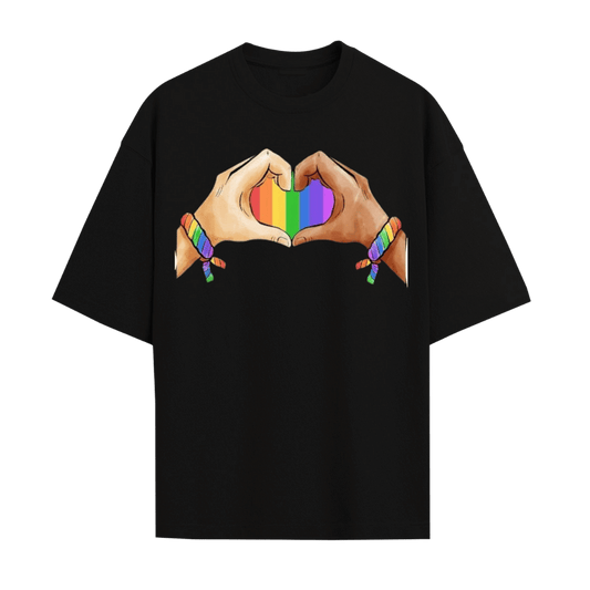 Gay Pride Clothing LGBT Rainbow Flag Washed Tee