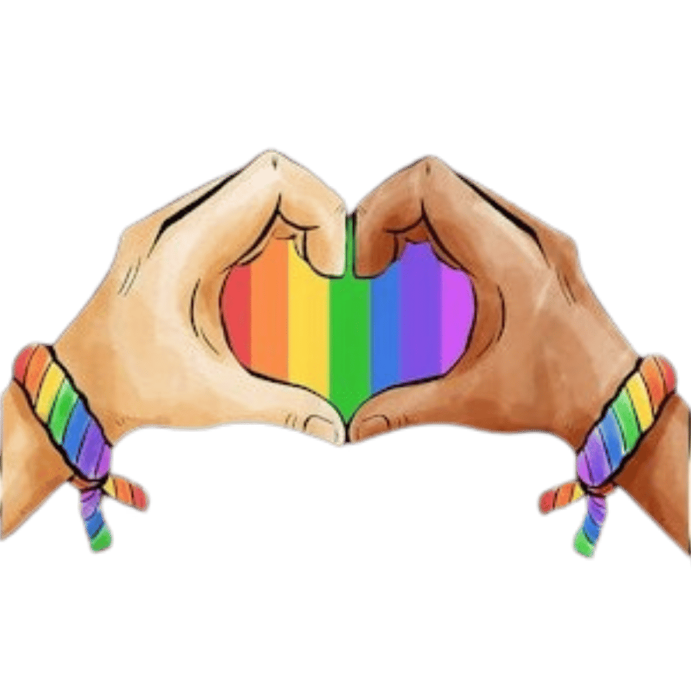 Gay Pride Clothing LGBT Rainbow Flag Washed Tee