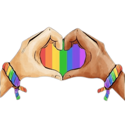 Gay Pride Clothing LGBT Rainbow Flag Washed Tee