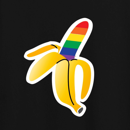 Banana LGBT Gay Pride Tee Shirt